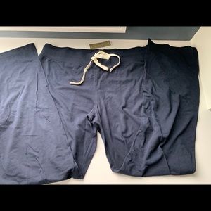 Jcrew navy pajama pants, size L, NWT